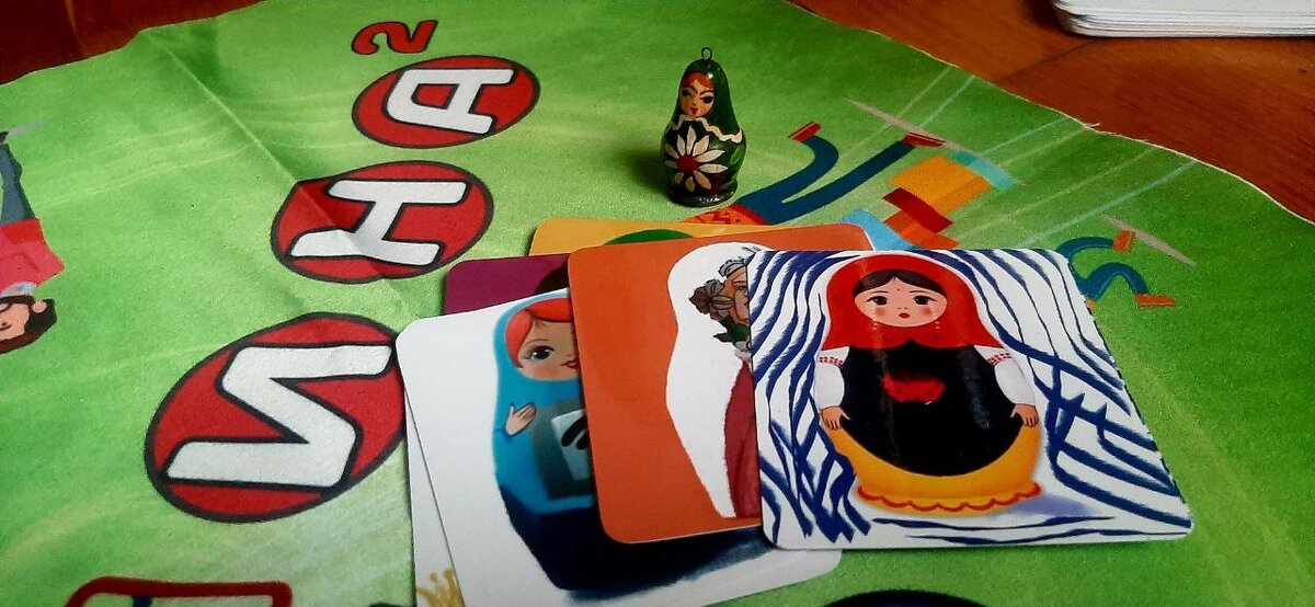 Авторская игра "Мужчина в квадрате". Авторская колода МАК "Матрешки"