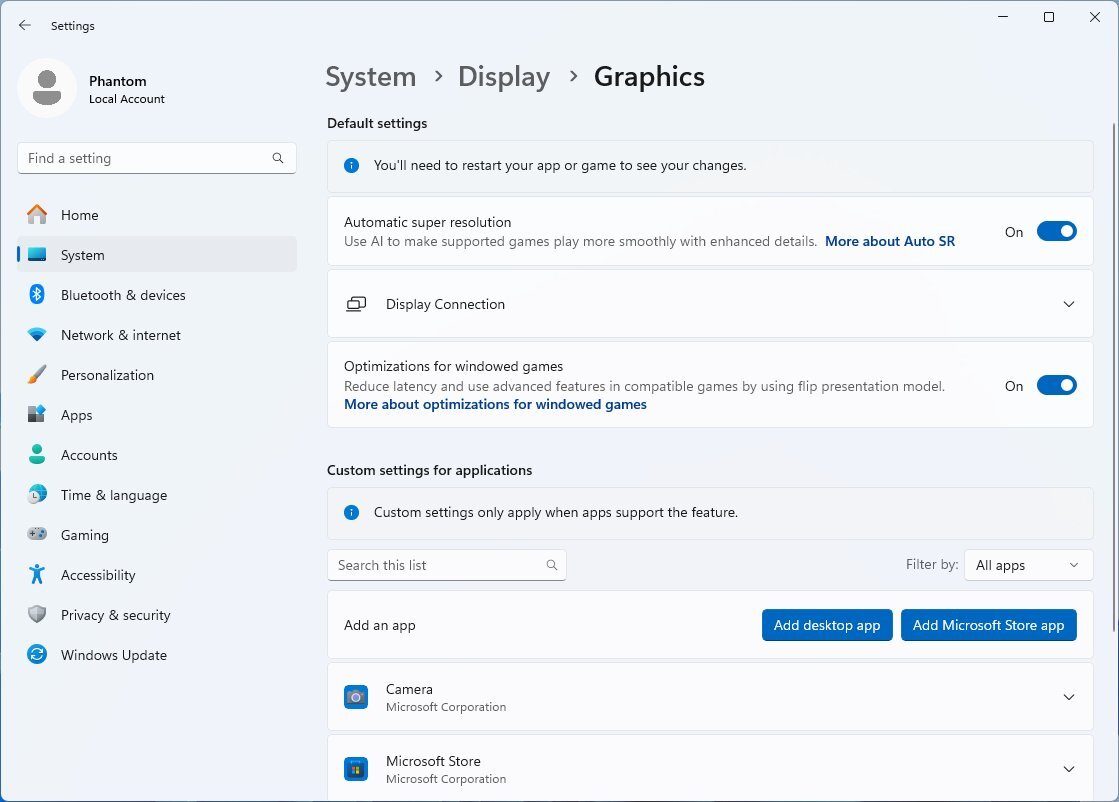 Windows 11 получит встроенные возможности ИИ масштабирования для игр и  приложений | OVERCLOCKERS.RU | Дзен