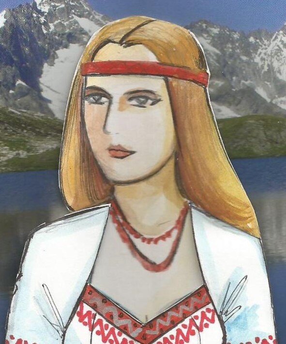 Портрет куклы.