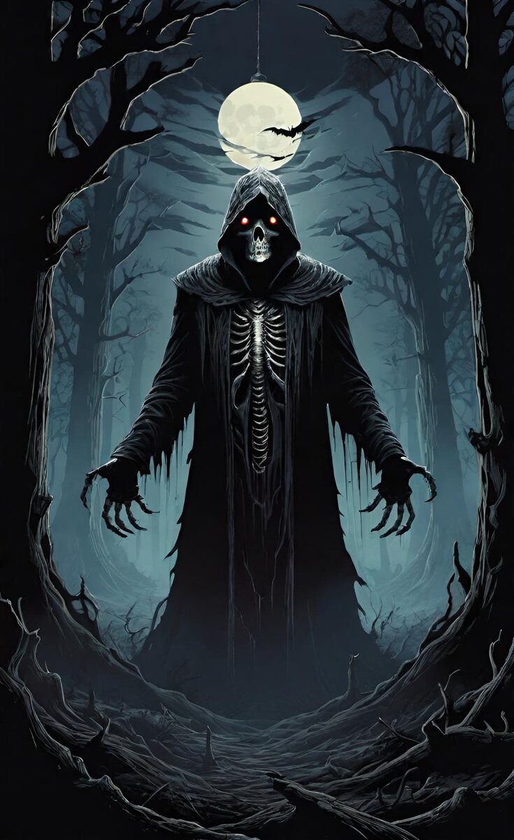 Кошмар во сне (нейросеть Dream by WOMBO)