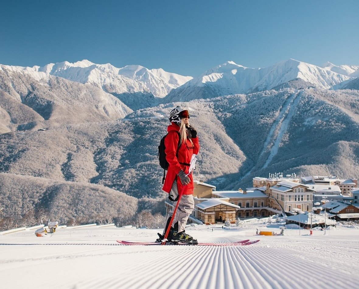 И в Красной Поляне тоже очень даже