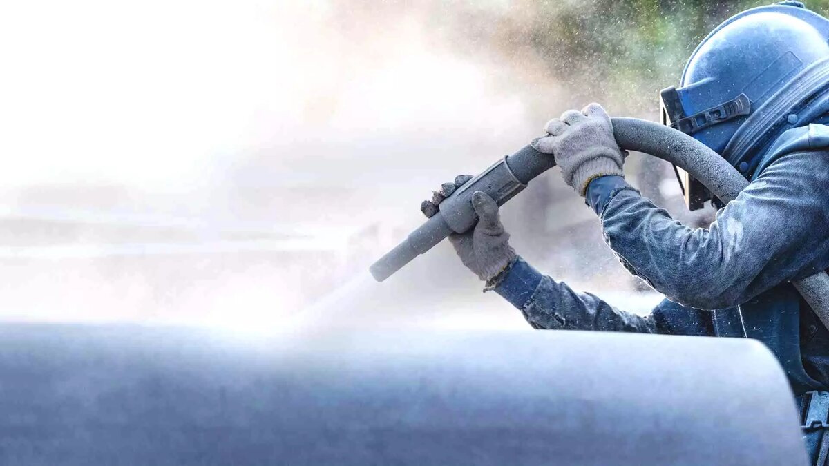 обработка поверхности абразивом R-Blast ™