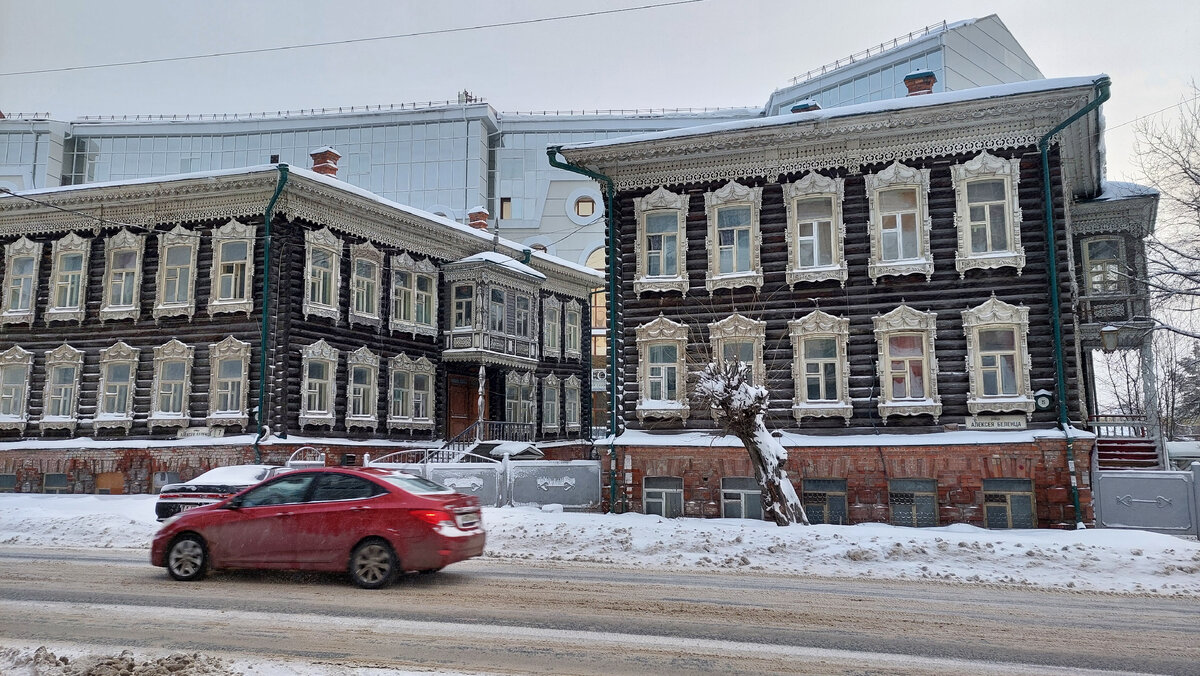 Томск, Татарская слобода. Дома-близнецы по улице Алексея Беленца. Фото Natalya Dolidenok