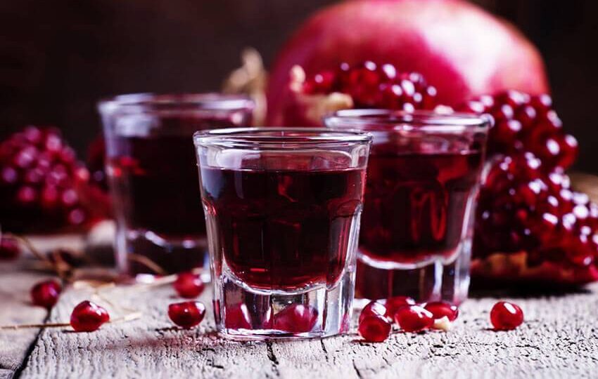 Настойка самогона на гранате, гранатовый ликёр и наливка