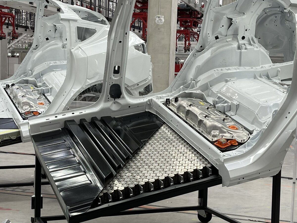 Батарею 4680 первой получила Tesla Model Y, затем Cybertruck