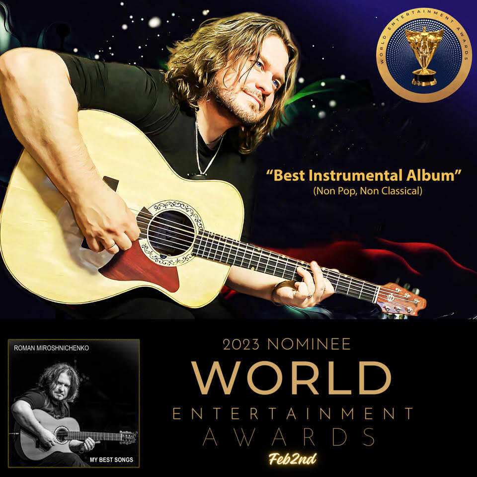     Роман Мирошниченко стал победителем World Entertainment Awards