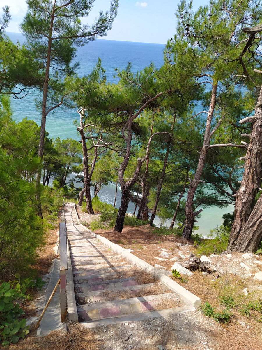 Лестница к морю 200 ступеней, Геленджик.