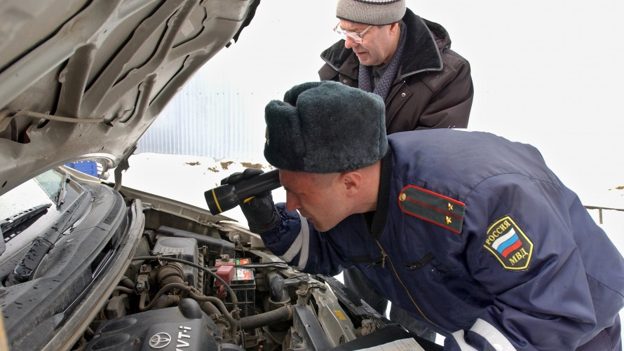 Постановка на учет с другим двигателем