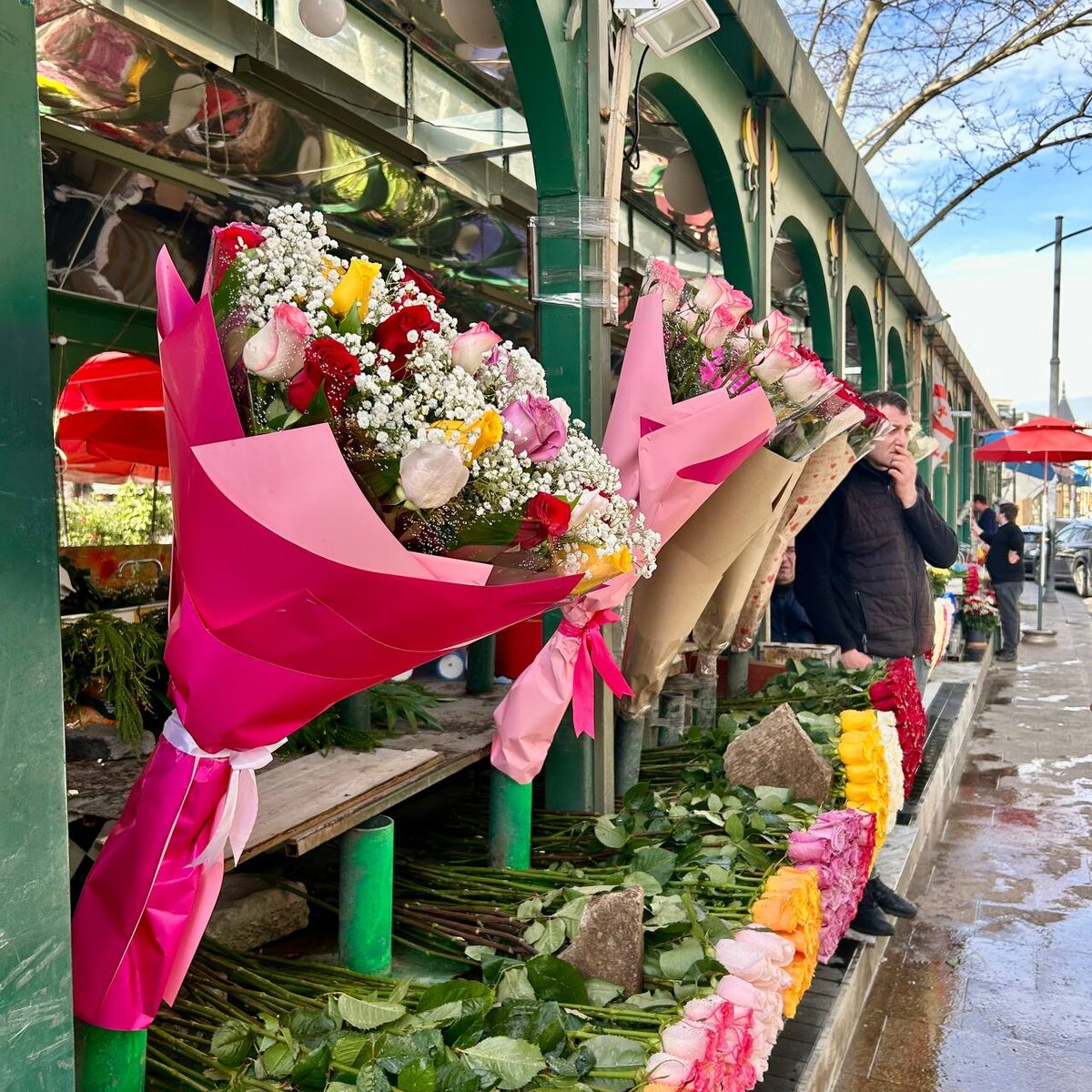 Цветочный рынок Тбилиси