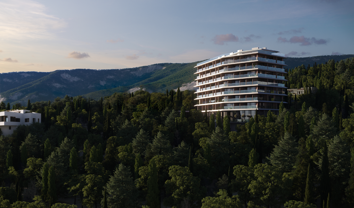 Проект комплекса апартаментов, проект Крым