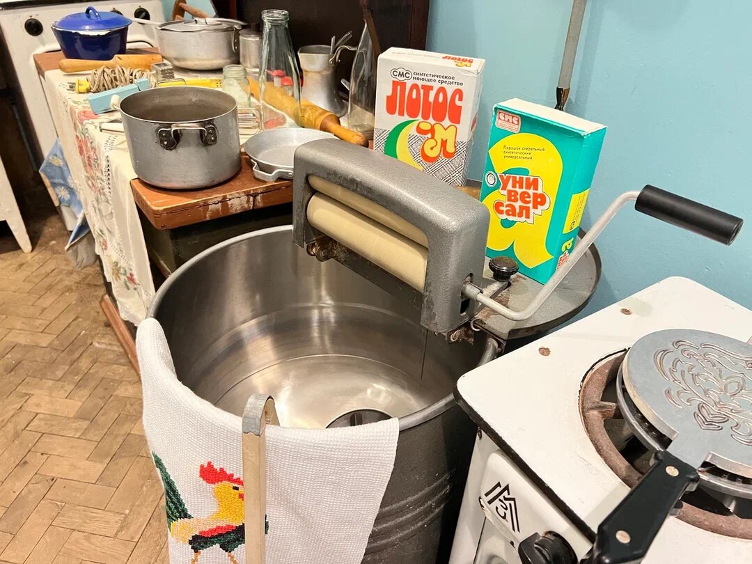 Стирали в такой машинке? 