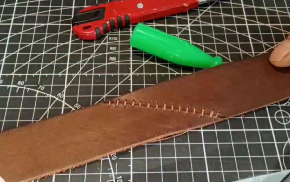 Мастер класс из кожи