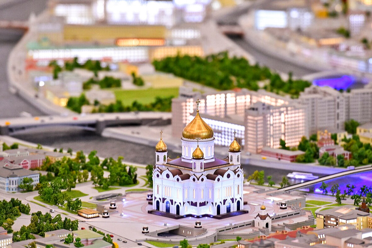 Макет Москвы на ВДНХ. Фото: архивы пресс-служб.