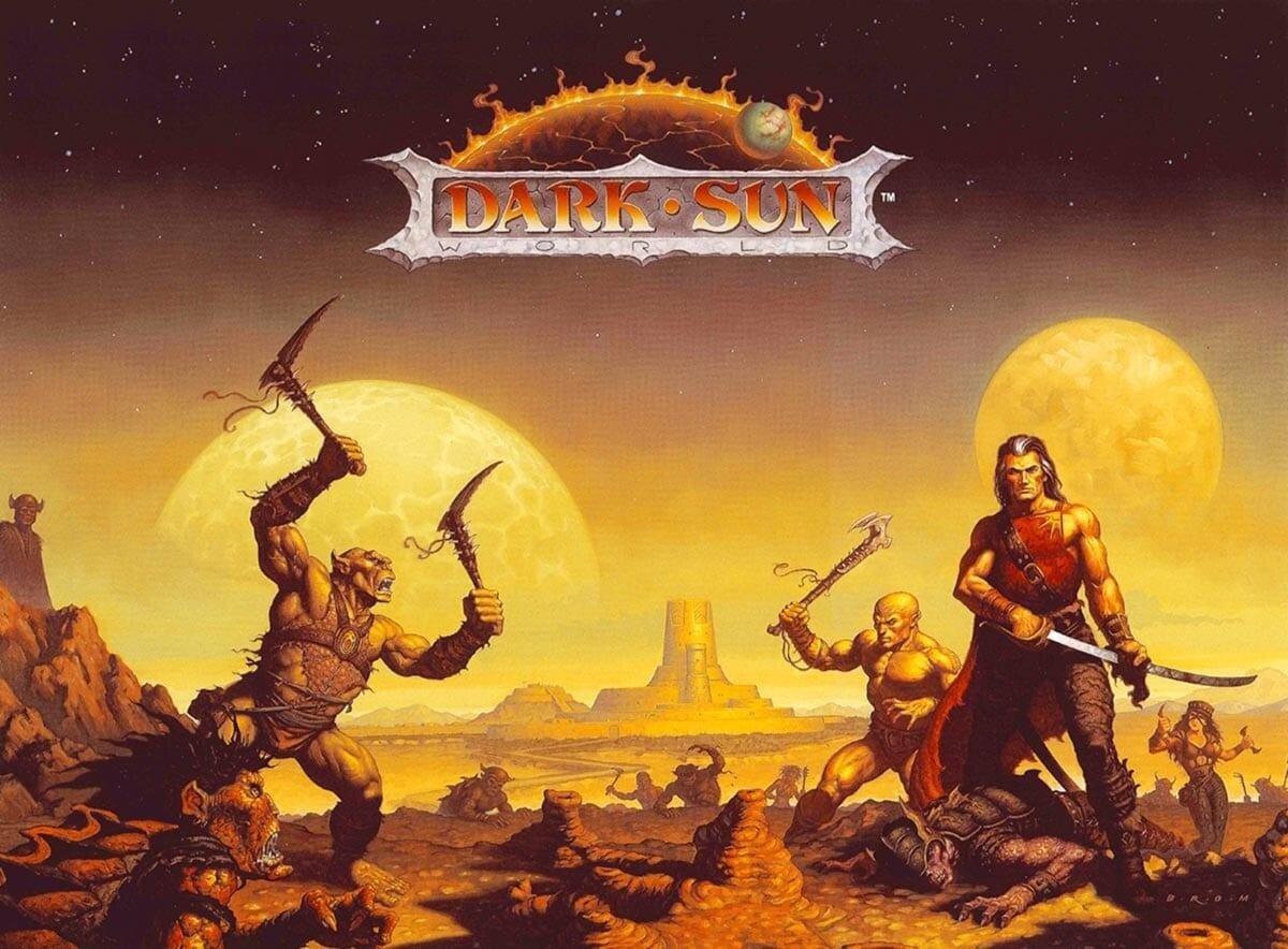 Днд сеттинги. Сеттинг Dark Sun. Dungeons and Dragons Dark Sun. The Dark Sun DND тир. Dungeons & Dragons: Dark Sun Series.