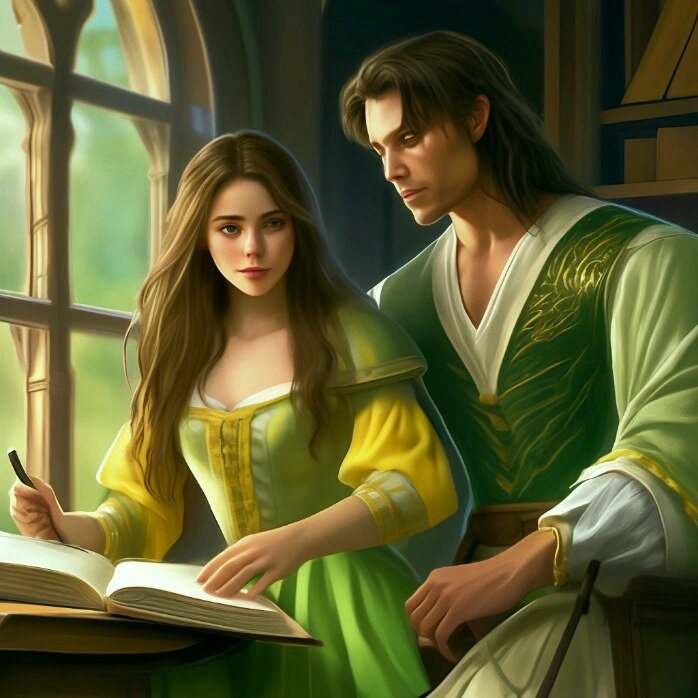 Ч. 1, глава 5  - в роххенской резиденции (нейросеть)