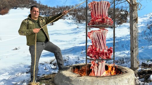 Нереальные Говяжьи Ребрышки С Хрустящей Корочкой Обжаренные В Тандыре | Дети Обожают Это Блюдо