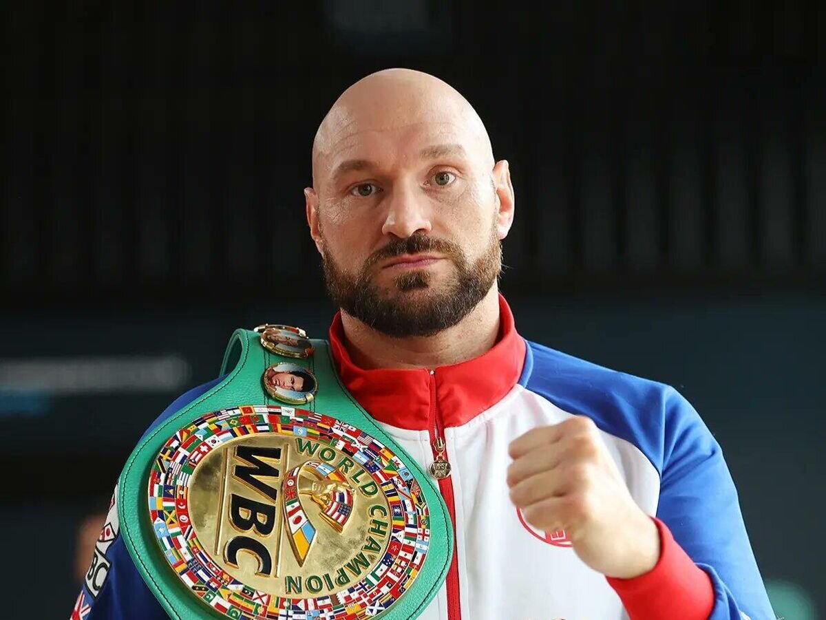    Британский боксер Тайсон Фьюри© Фото : Пресс-служба WBC