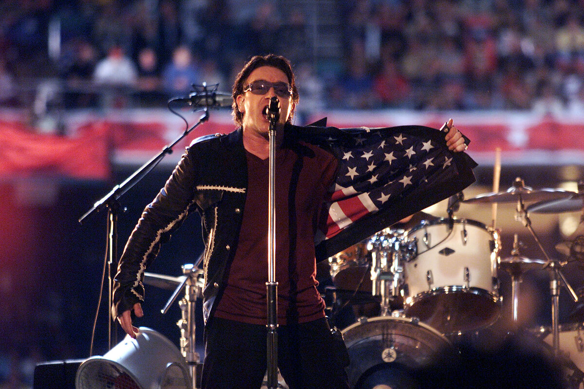       U2, Супербоул, 2002 год Фото: Frank Micelotta / Getty Images