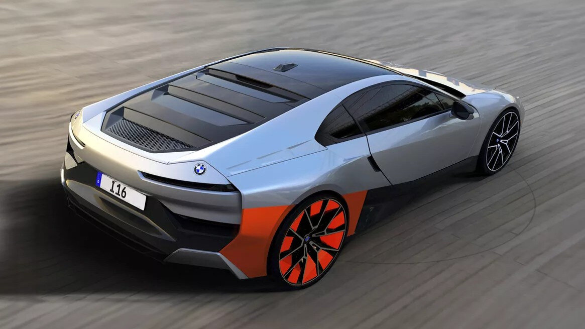 Гибридный спорткар BMW i8