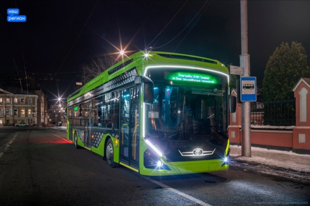 Электробус "Генерал" в Саратове.