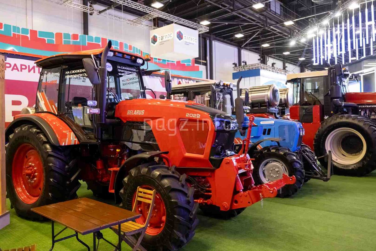 Сельскохозяйственная газомоторная техника. Фото: pagz.info