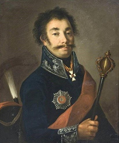Казачий бригадир Иван Иванович Исаев.