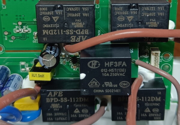 Реле AFE BPD-SS112DM и Hongfa HF3FA