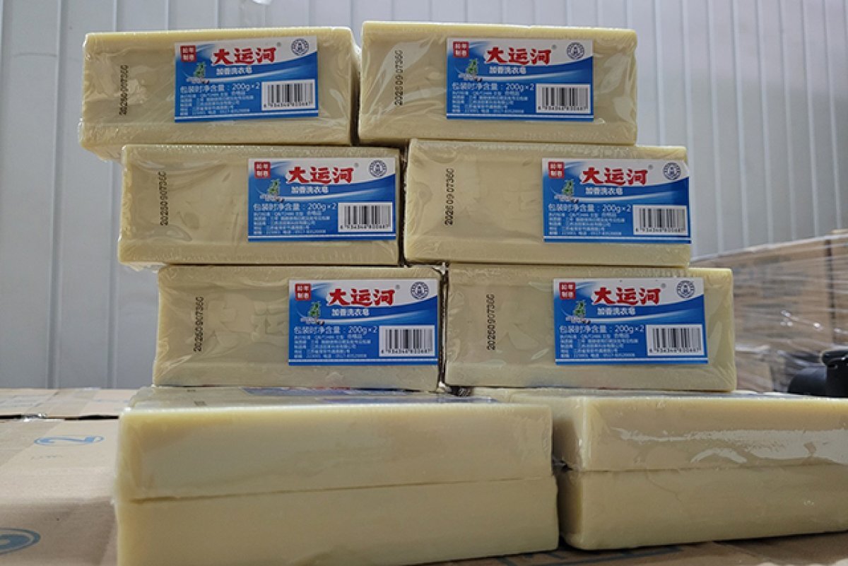    98 тысяч кусков хозяйственного мыла задержали под Астраханью