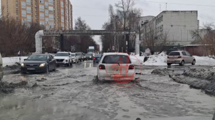 Кадр из видео. Источник: Новосибирск с огоньком