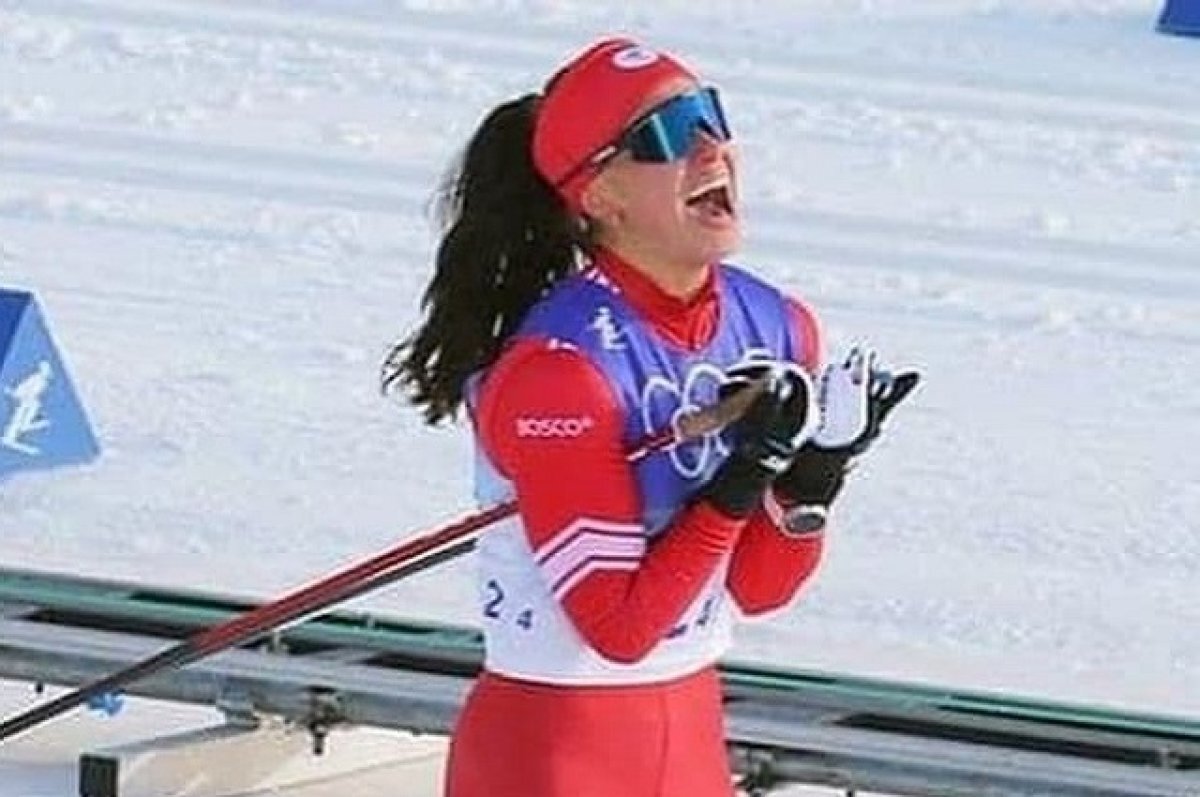    Лыжница с Камчатки Степанова привела свою команду к победе в эстафете