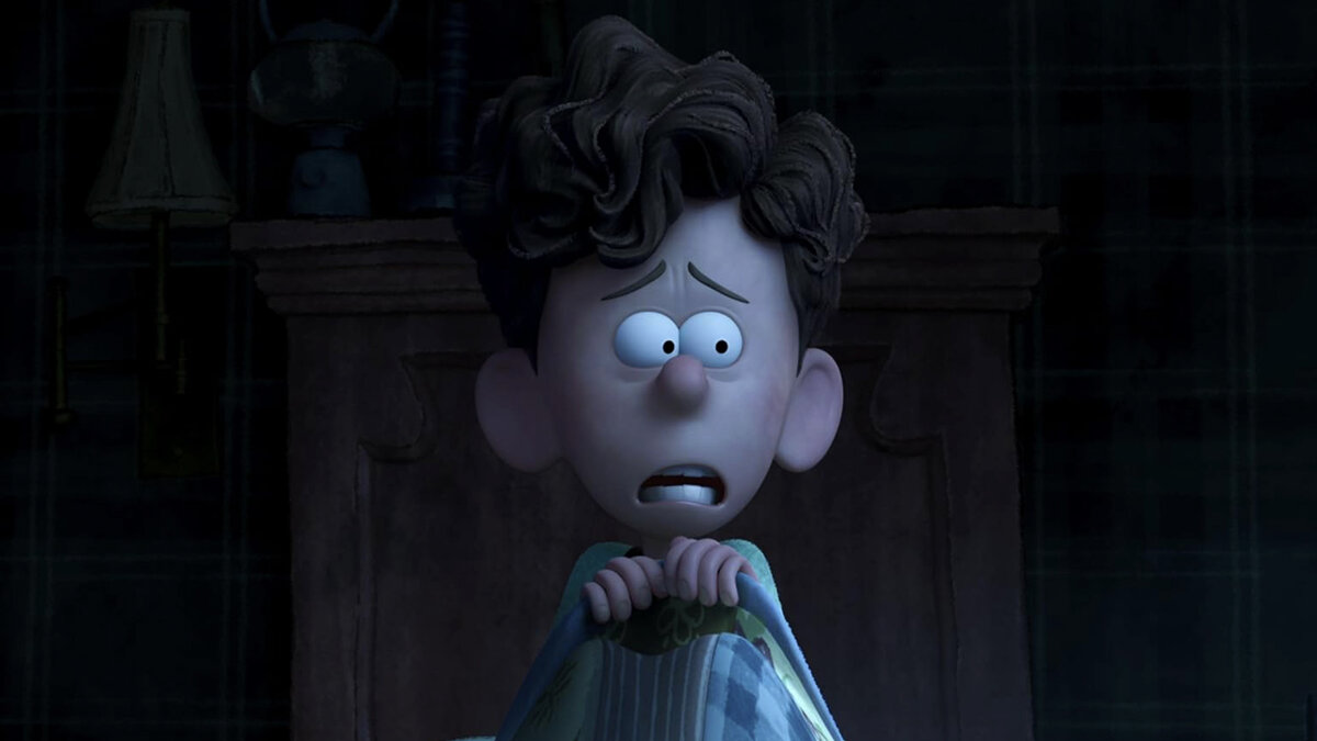 Кадр из мультфильма "Орион и Тьма"