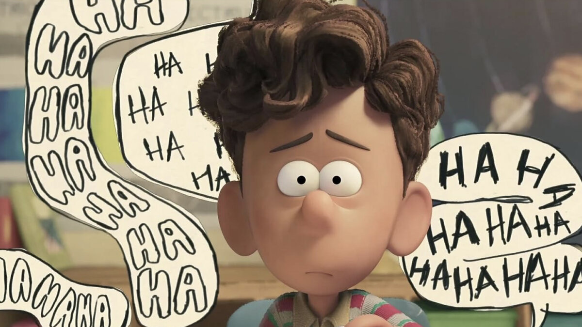 Кадр из мультфильма "Орион и Тьма"