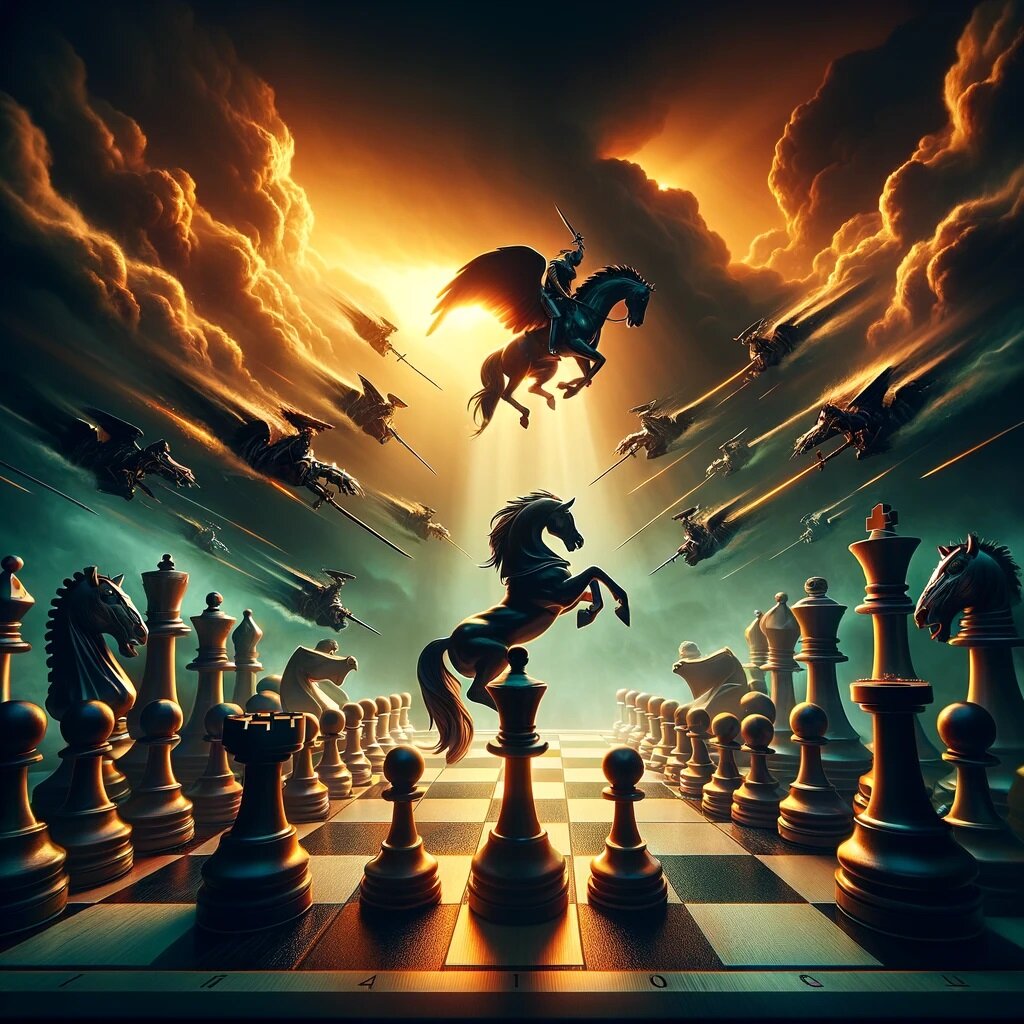 Атака в шахматах - это то за что мы любим шахматы.