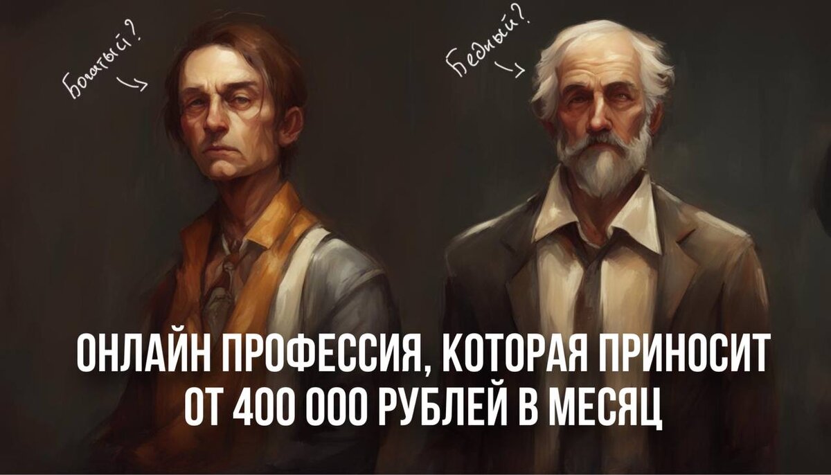 А угадаете где тут бедный - а где богатый?