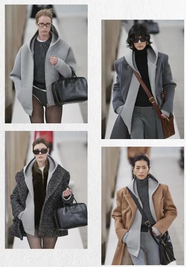 После стиля Mirador мир моды снова взял курс на "Все серое" – цвет, ставший феноменом зимы и имеющий множество преимуществ благодаря своему нейтральному оттенку.-4