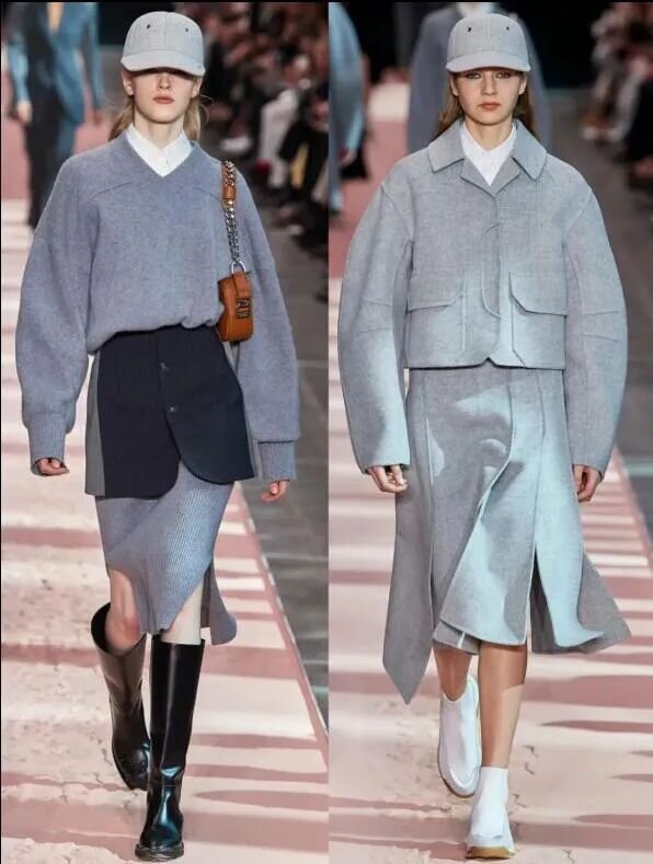 После стиля Mirador мир моды снова взял курс на "Все серое" – цвет, ставший феноменом зимы и имеющий множество преимуществ благодаря своему нейтральному оттенку.-9