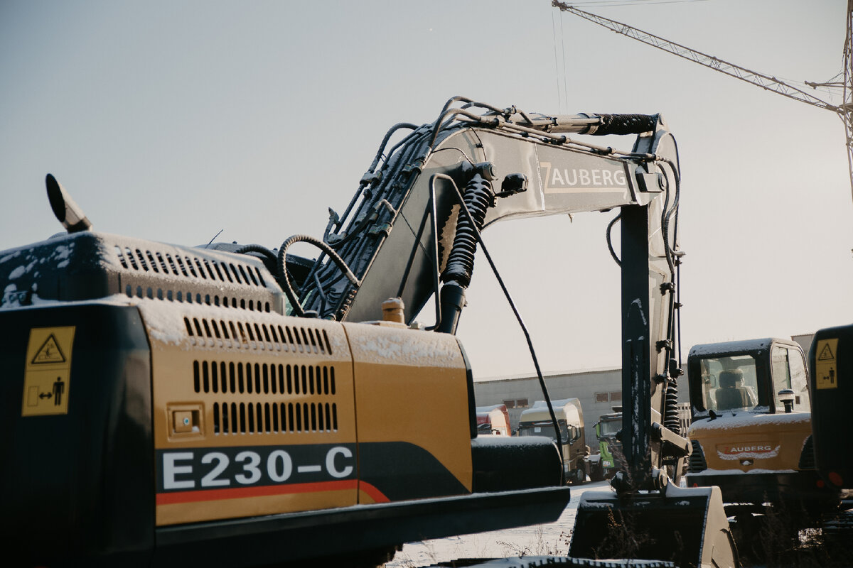 Экскаватор Zauberg E230-C c ТНВД с системой Common Rail