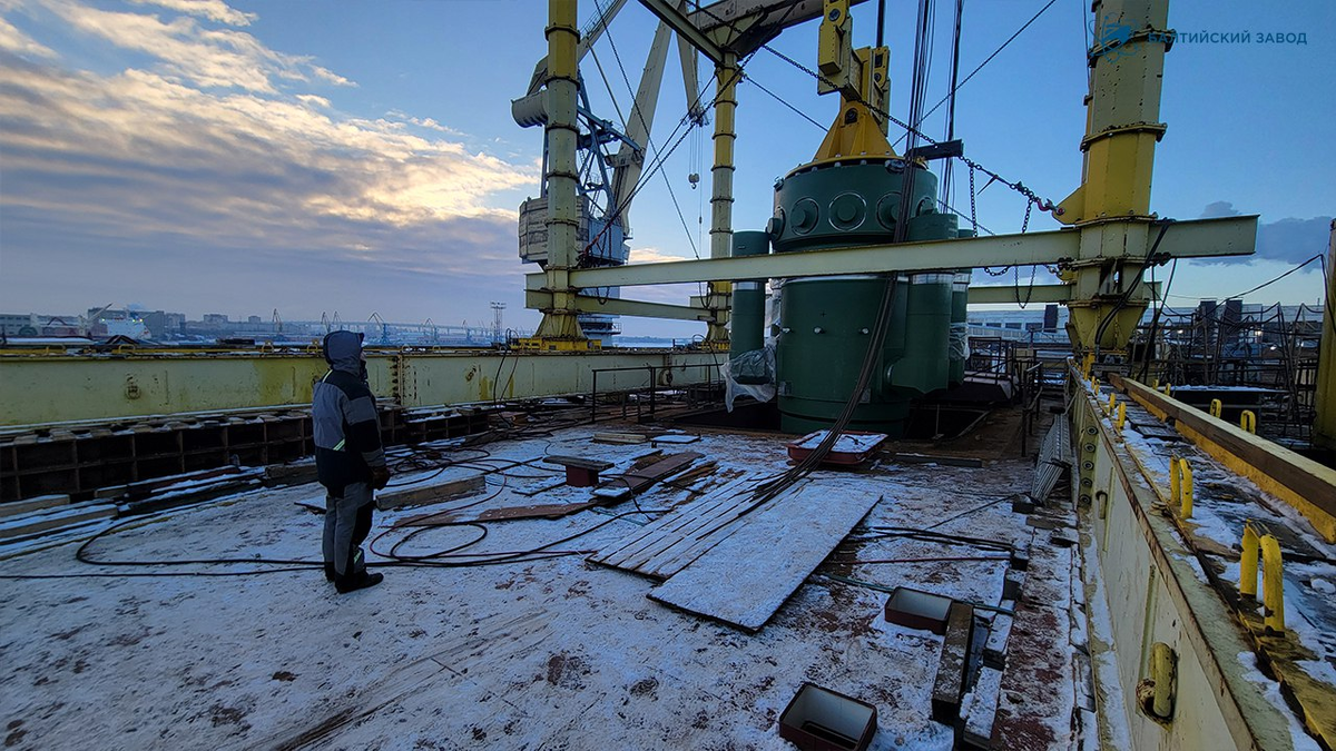Фото из Telegram-канала Балтийского завода