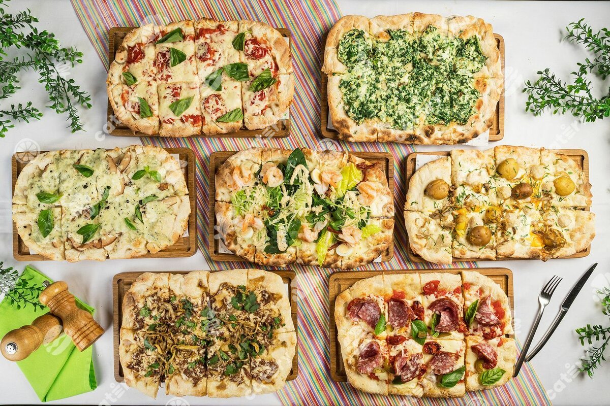 Сет «Pizza heart» от «АндерСон Кейтеринг» за 7 940 ₽