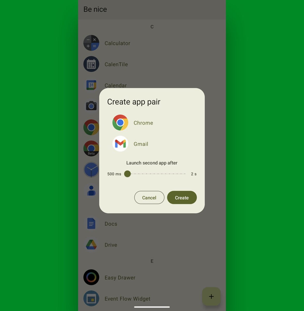  МЛАДШИЙНастройка нового ярлыка для разделенного экрана занимает около 20 секунд.