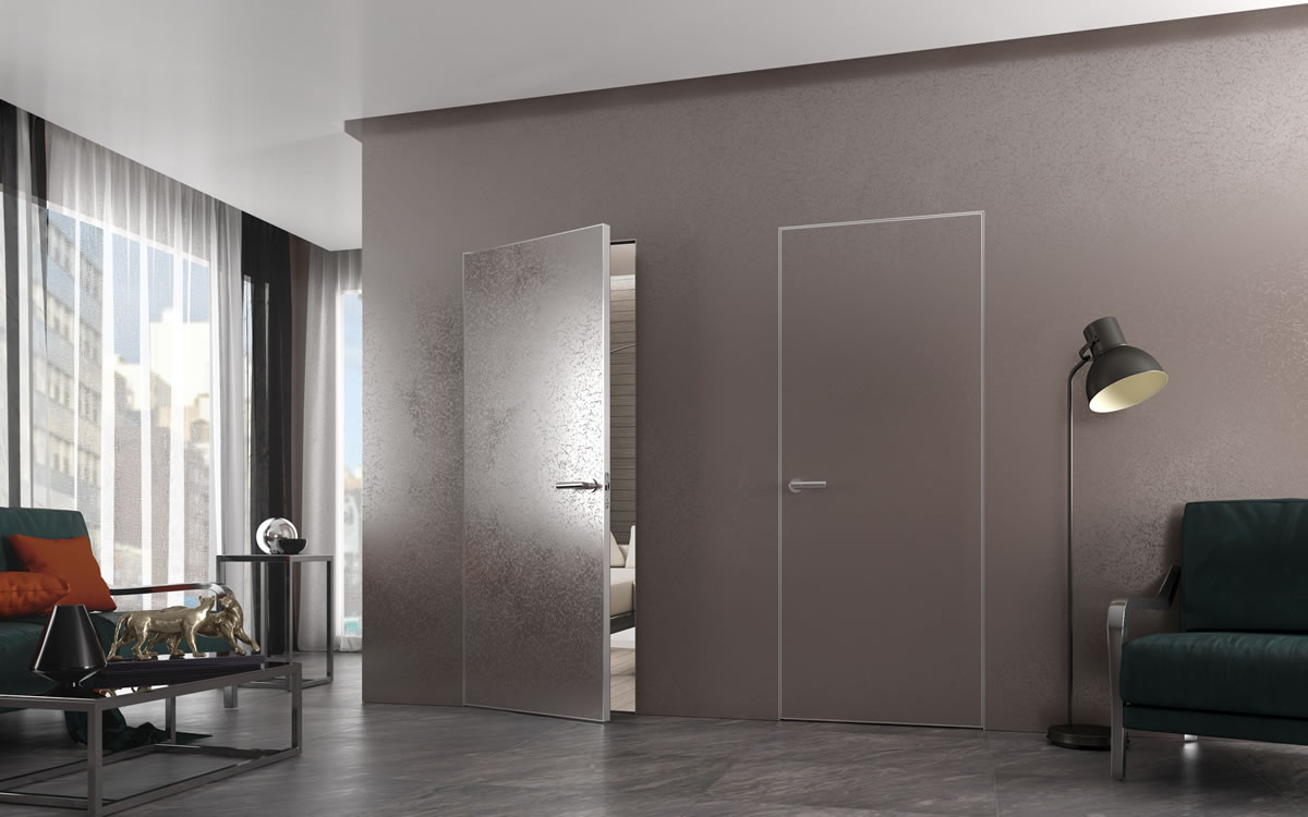 Скрытые двери в интерьере.