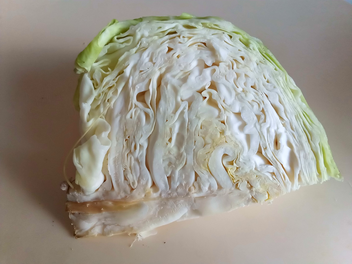 Капуста для овощного рагу. Фото от автора