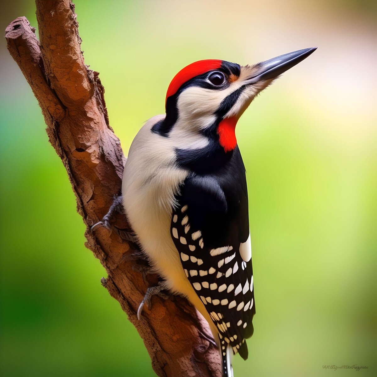 Промт: Woodpecker