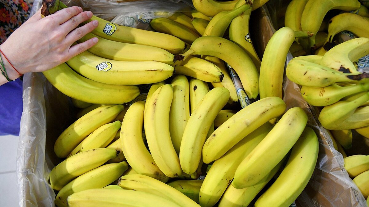    Продажа бананов© РИА Новости . Евгений Биятов