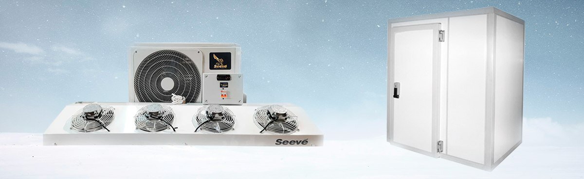 Сплит-система Seeve и холодильная камера