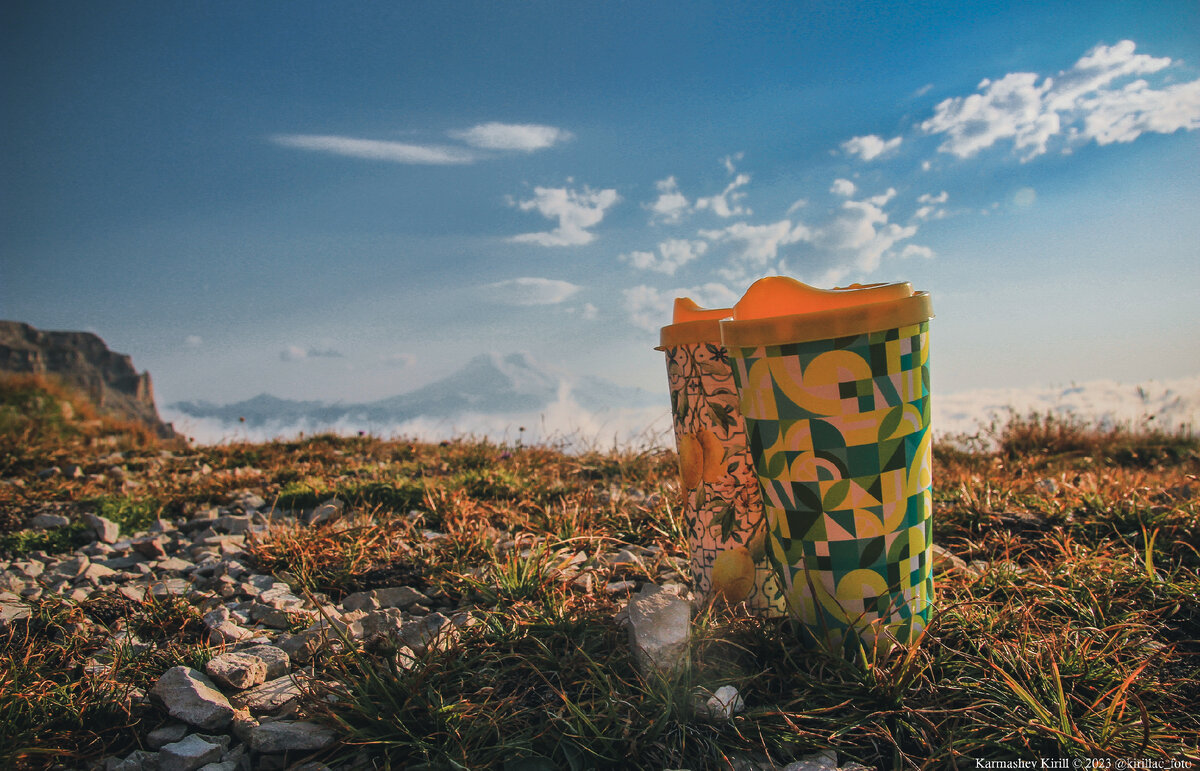 Плато Канжол - великолепные виды на Эльбрус.