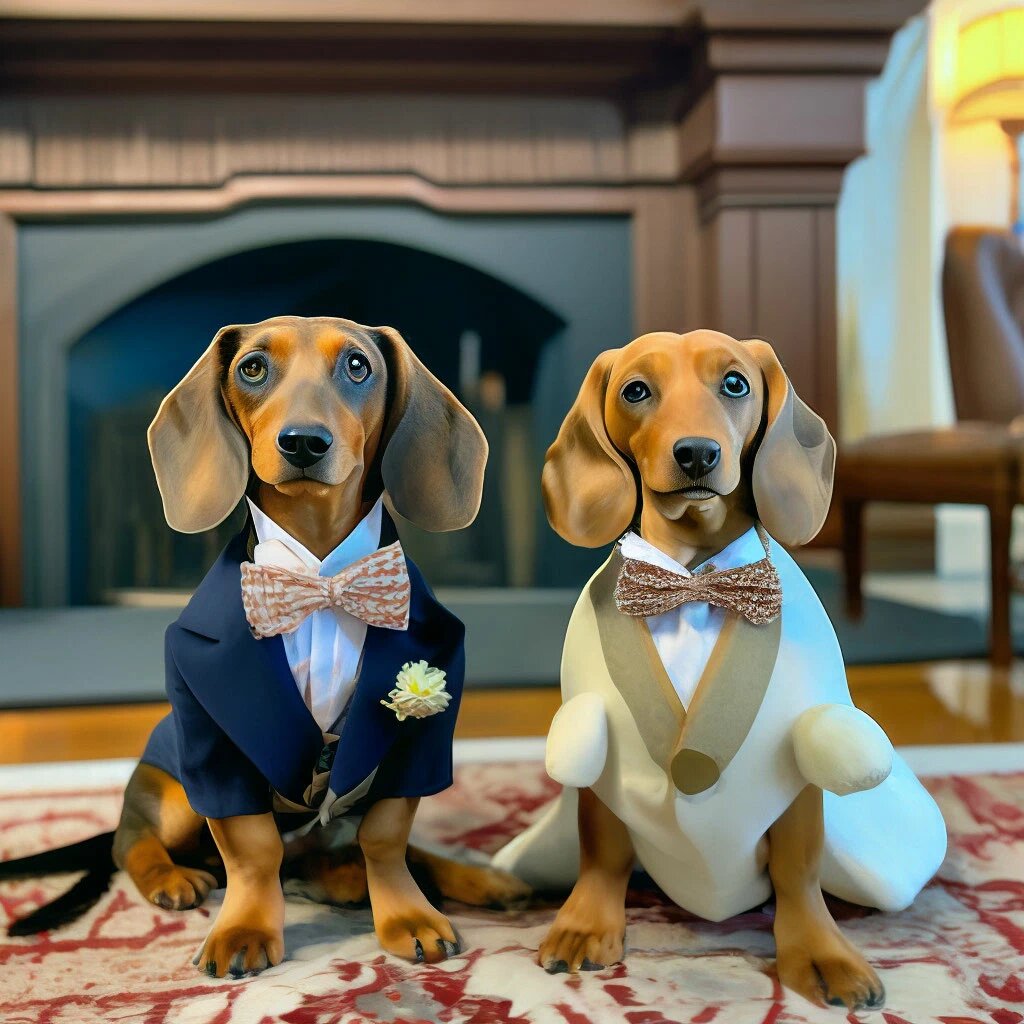 Собаки: кобель и самка