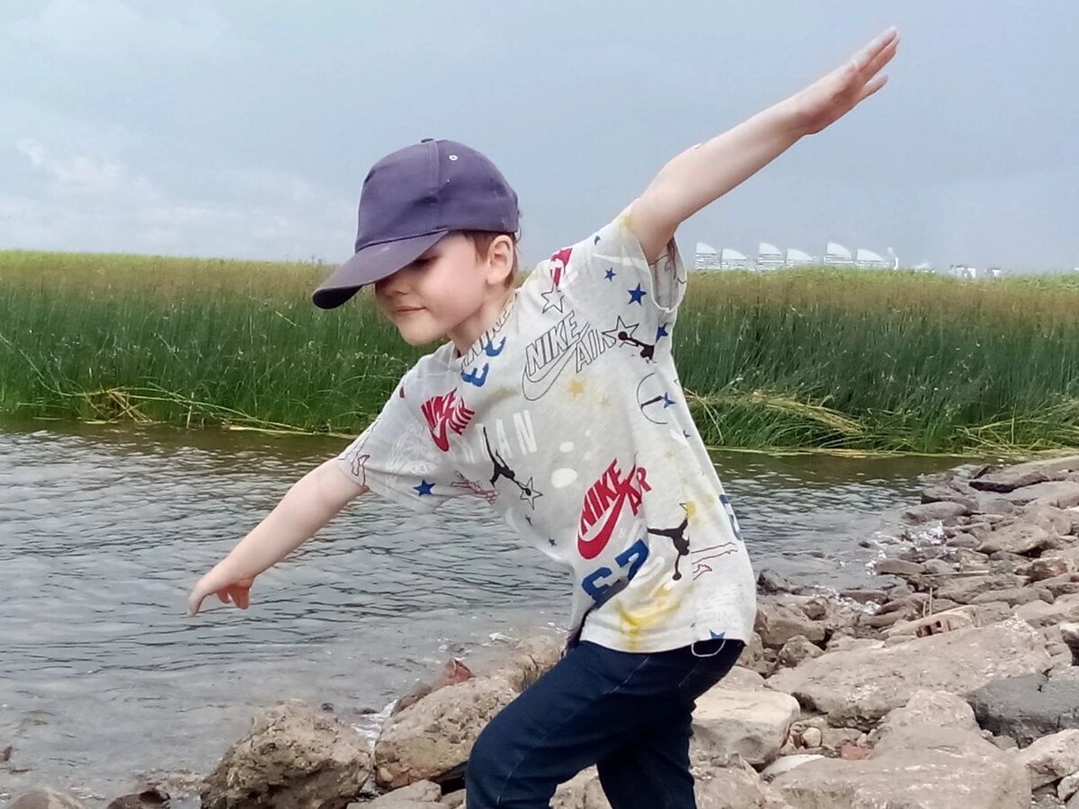 Это, конечно, не я, а сынишка