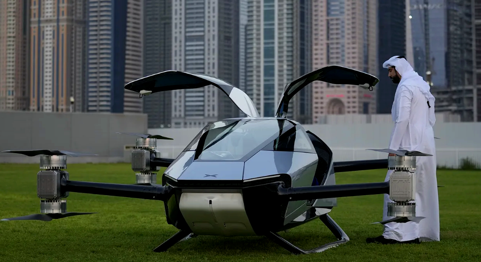 Беспилотник eVTOL X2