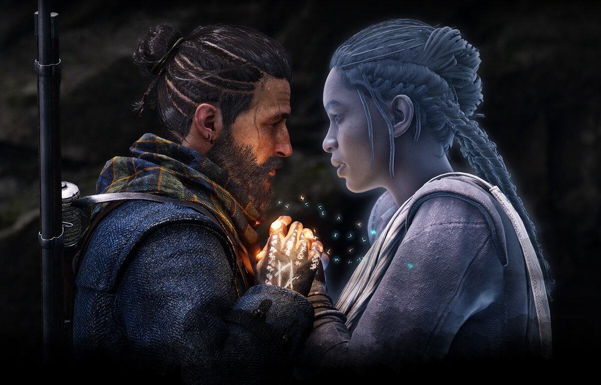 Слева Ред, справа Антея в призрачном состоянии